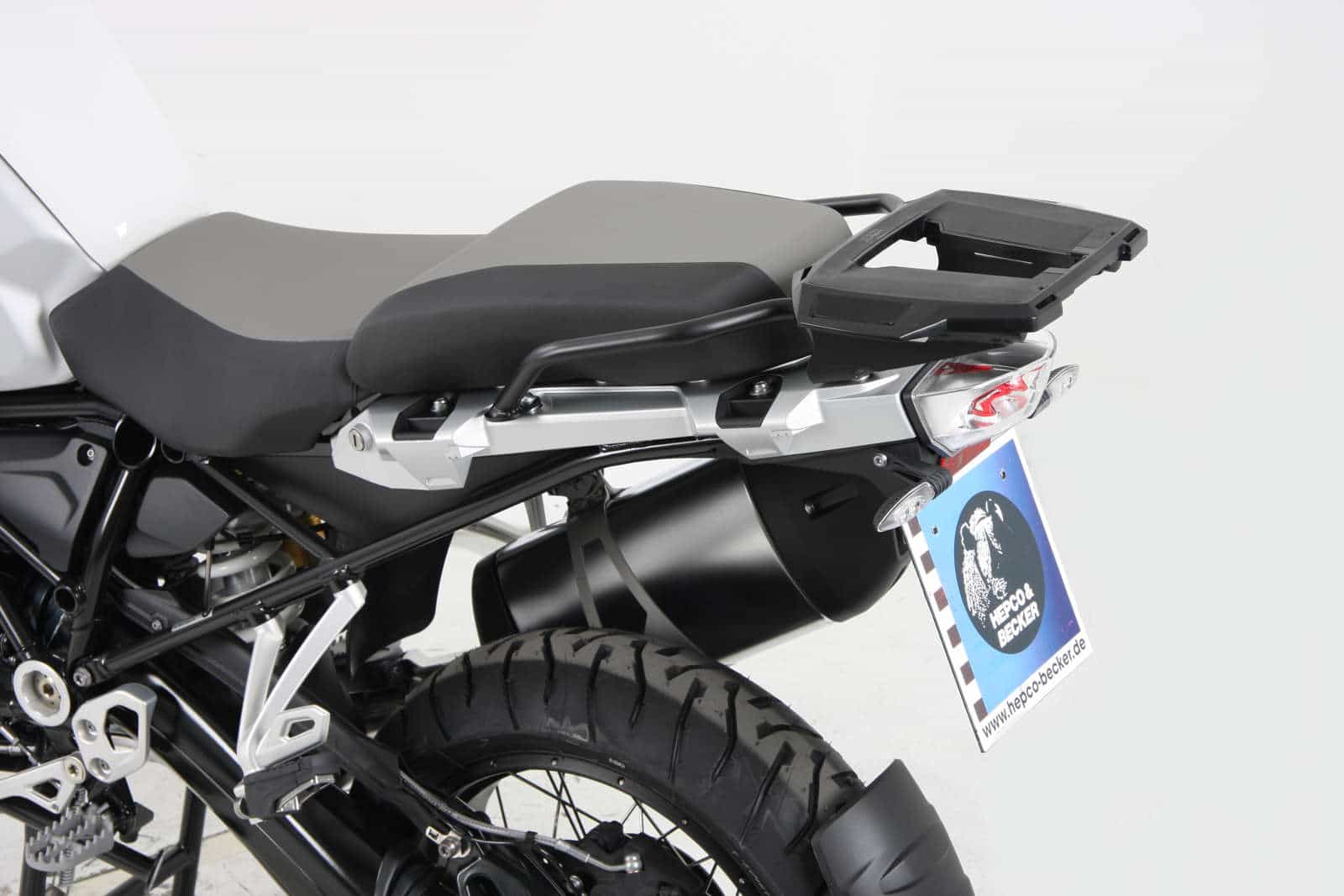 Βάση Topcase Alurack της HEPCO BECKER μαυρη για BMW R1250GS ADV